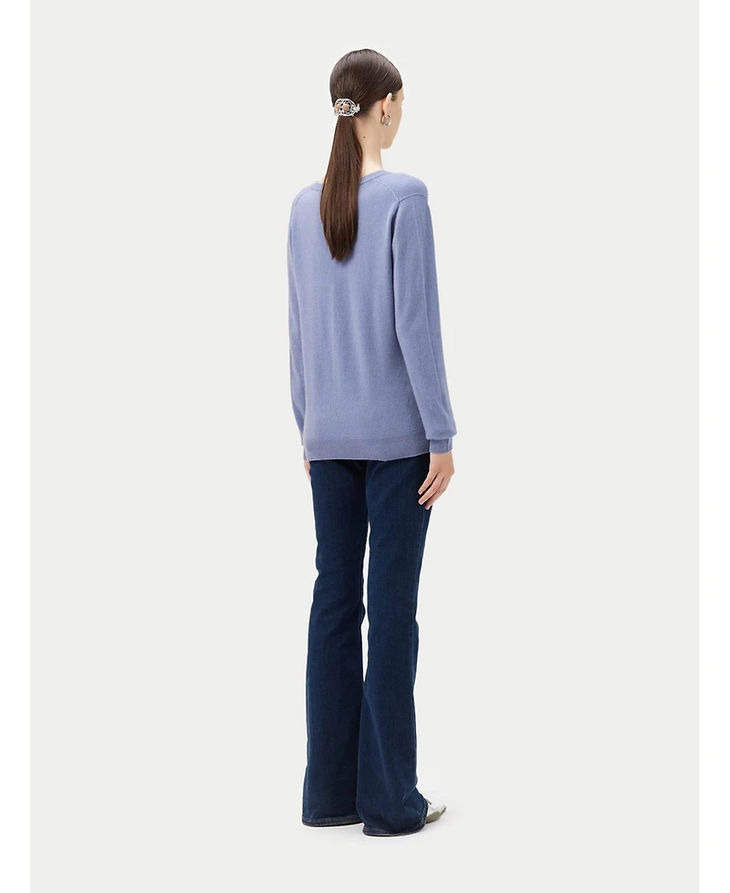 Gobi Cashmere Women's Essential Cashmere V-Neck Sweater