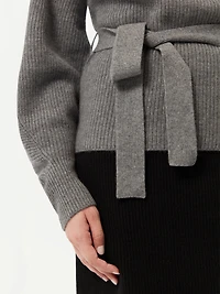 Gobi Cashmere Women's Belted Turtleneck