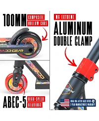 Pro Stunt Scooter for Kids Ages 5+ – Lightweight Durable Trick Scooter for Skatepark and Street – Madd Gear MG2