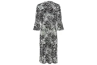 Olsen Women's Animal Print Bell Sleeve Dress