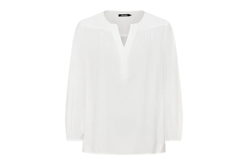 Olsen Women's Solid Tunic Blouse