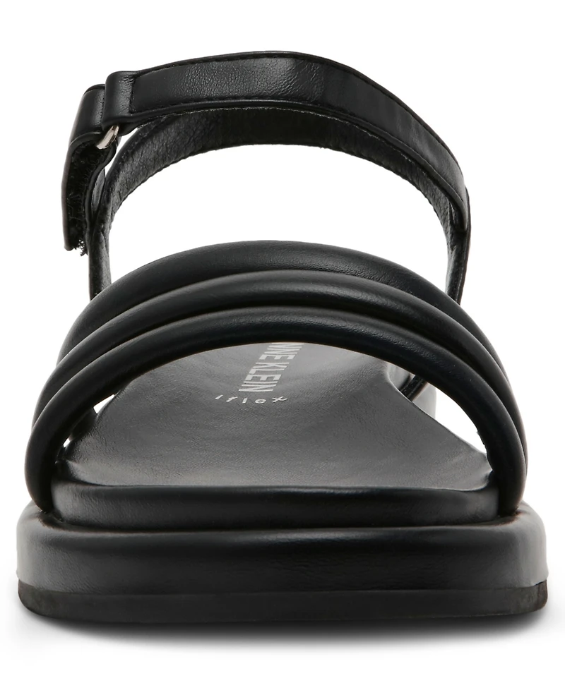 Anne Klein Women's Ellen Strappy Footbed Flat Sandals