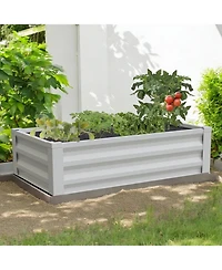 Powder Coated Metal Raised Garden Bed Planter