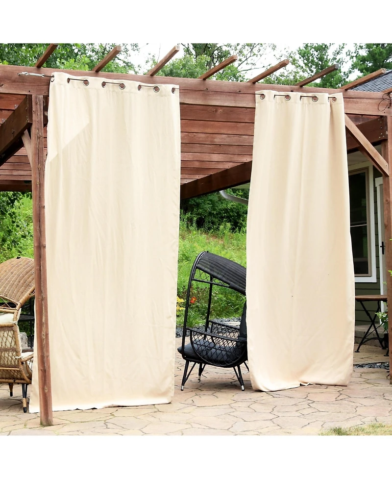 Room-Darkening Curtain Panel with Grommet Top - 52 x 120 in