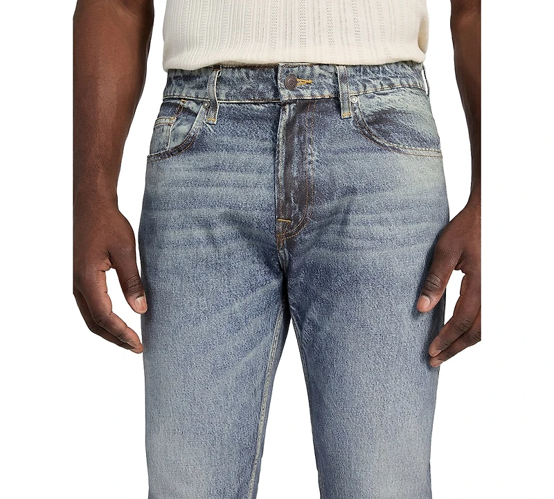 Guess Men's Rodeo Digitally Printed Stretch Regular-Fit Jeans