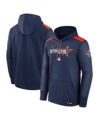 Nike Men's Navy Houston Astros 2025 City Connect Authentic Collection Performance Pullover Hoodie