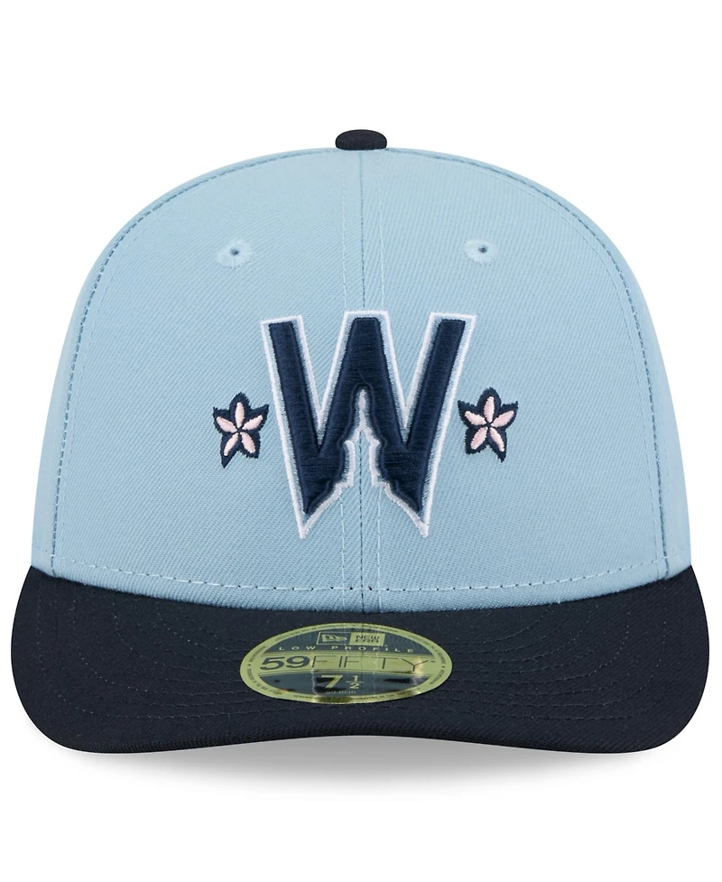 New Era Men's Black Washington Nationals 2025 City Connect Low Profile 58FIFTY Fitted Hat