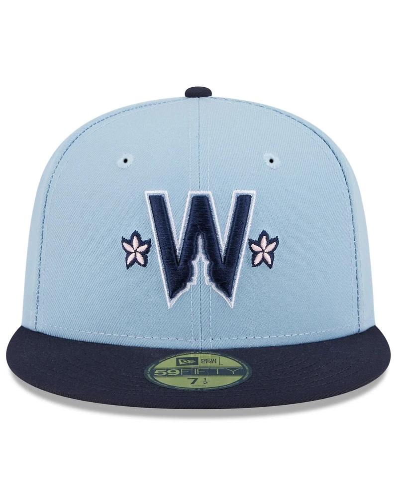 New Era Men's Blue Washington Nationals 2025 City Connect 59FIFTY Fitted Hat