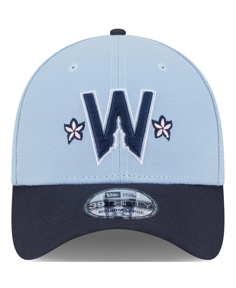 New Era Men's Black Washington Nationals 2025 City Connect 39THIRTY Flex Hat