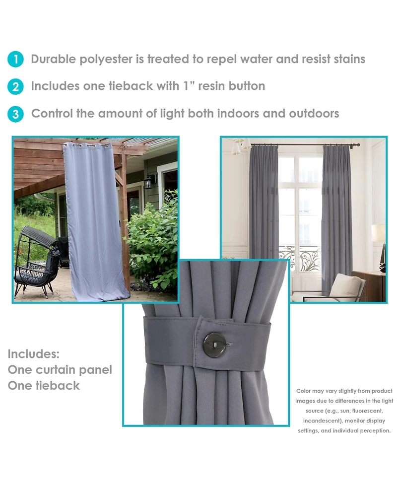 Blackout Curtain Panel with Grommet Top