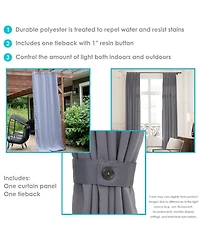 Blackout Curtain Panel with Grommet Top