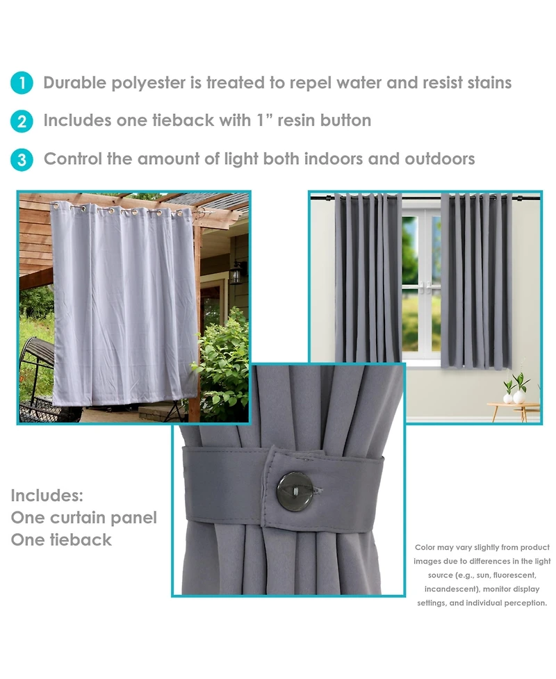 Blackout Curtain Panel with Grommet Top