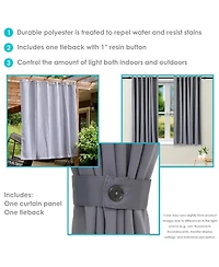Blackout Curtain Panel with Grommet Top