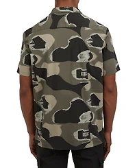 Dkny Men's Tab Camp Shirt