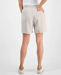 Style & Co Women's Pull-On Utility-Pocket Shorts, Created for Macy's