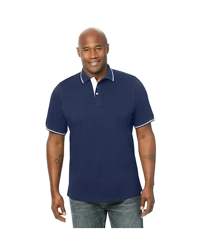 KingSize Big & Tall Double Tipped Polo