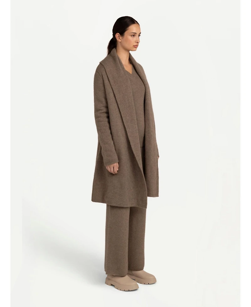 Gobi Cashmere Women's Shawl Collar Cardigan