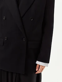 Gobi Cashmere Double-Breasted Cashmere Blazer