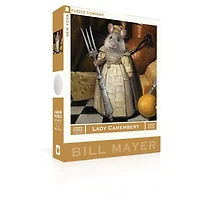 New York Puzzle Company Lady Camembert 500 Piece Puzzle