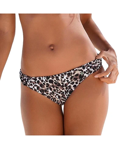 Lascana Women's Print Classic Bikini Swimsuit Bottom
