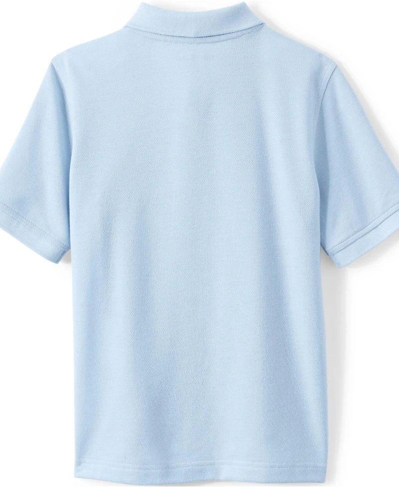 Lands' End Girls Short Sleeve Mesh Polo Shirt