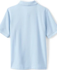 Lands' End Girls Short Sleeve Mesh Polo Shirt