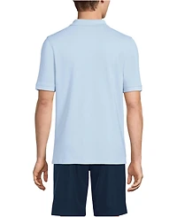 Lands' End Men's Short Sleeve Mesh Polo Shirt