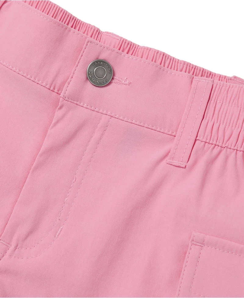Lands' End Girls Woven Utility Shorts