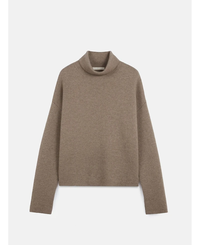 Gobi Cashmere Women's Roll-Neck Sweater