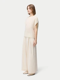 Gobi Cashmere Women's Batwing Short-Sleeved Cashmere Top