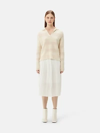 Gobi Cashmere Women's Mixed Pattern Polo
