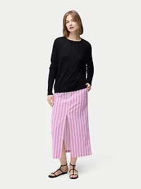 Gobi Cashmere Women's Silk Cashmere Textured Sweater