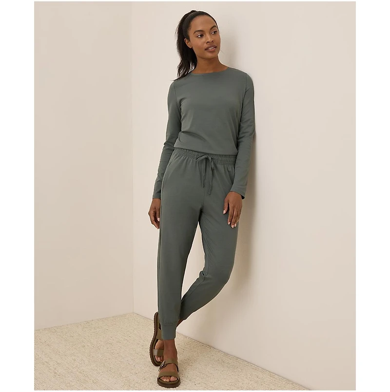 Pact Women's Organic Cotton Cool Stretch Lounge Jogger