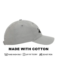 Disney Men's Lion King Simba Timon & Pumba Silhouettes Gray Unstructured Baseball Cap