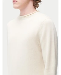 Gobi Cashmere Men's Rolled Neck Cashmere Sweater