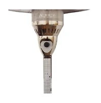 Freestanding 41000 Btu Natural Gas Patio Heater with Steel Construction