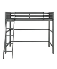 Tall Loft Bed – Sturdy and Modern Elevated Frame