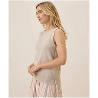 Pact Women's Organic Cotton Classic Fine Knit Shell