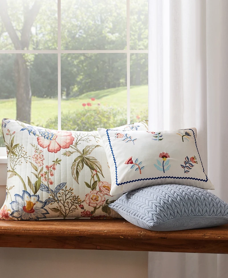 Levtex Maileen Textured Decorative Pillow, 16" x 16"