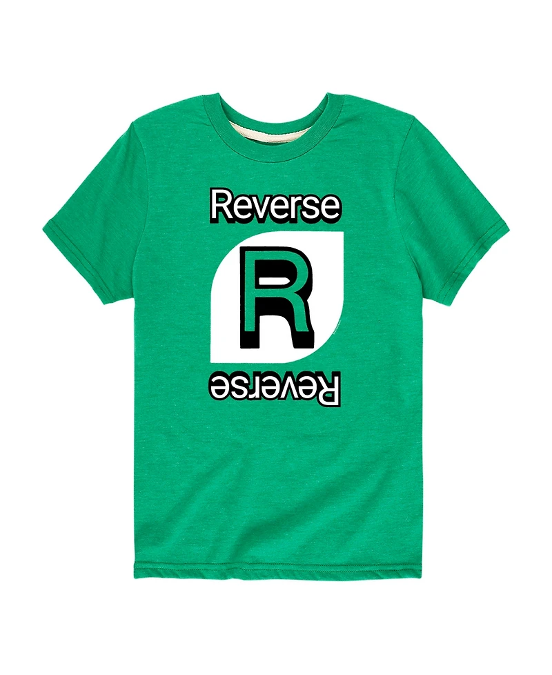 Hybrid Toddler Boys Uno Reverse Graphic T-Shirt