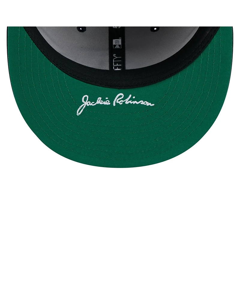 New Era Men's Navy Atlanta Braves 2025 Jackie Robinson Day Retro crown 59FIFTY Unstructured Hat