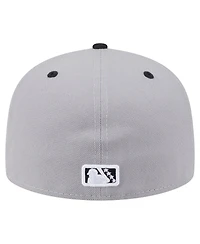 New Era Men's Gray Portland Sea Dogs Authentic Collection 59FIFTY Hat