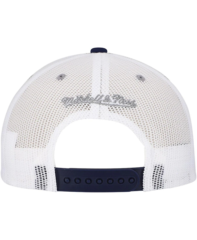 Mitchell & Ness Men's Navy New York Yankees Sideline Trucker Adjustable Hat