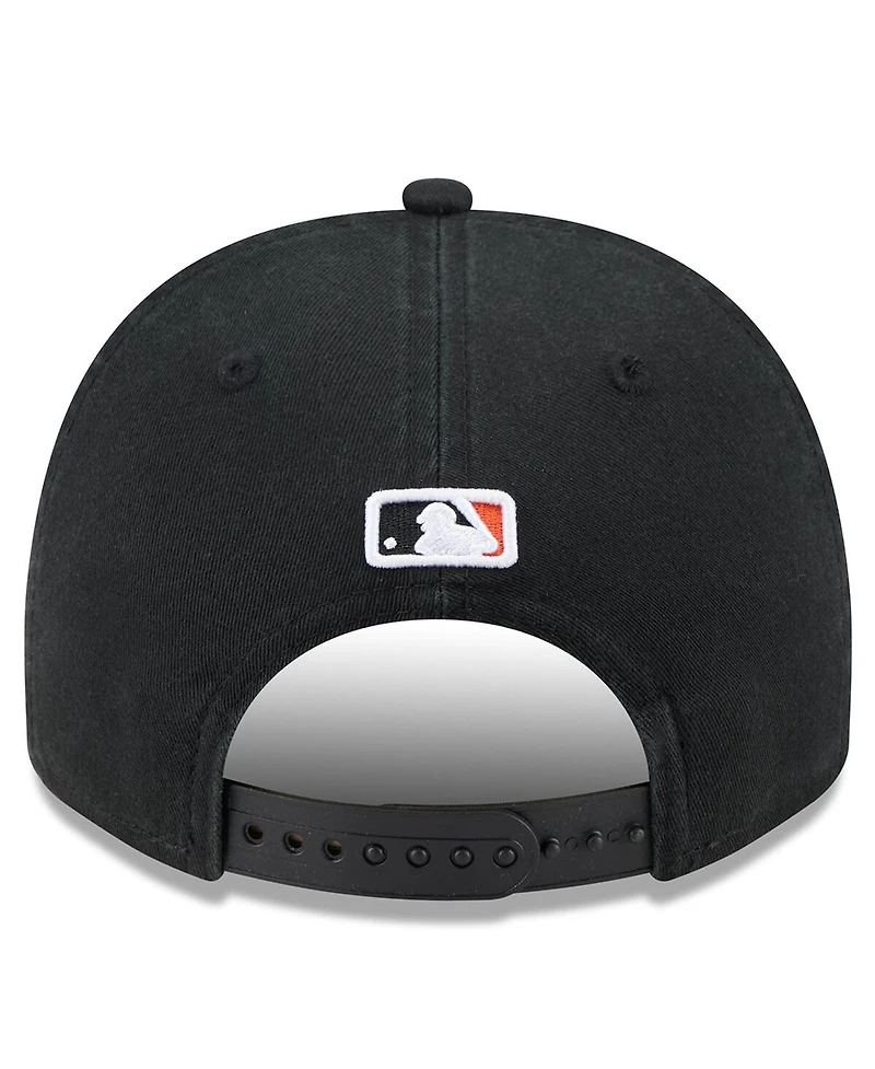 New Era Men's Black Baltimore Orioles 2025 Jackie Robinson Day Golfer Adjustable Hat