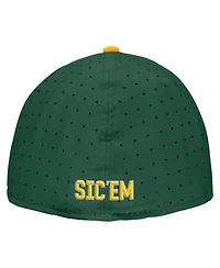 Nike Men's Green Baylor Bears On-Field True Performance Baseball Fitted Hat