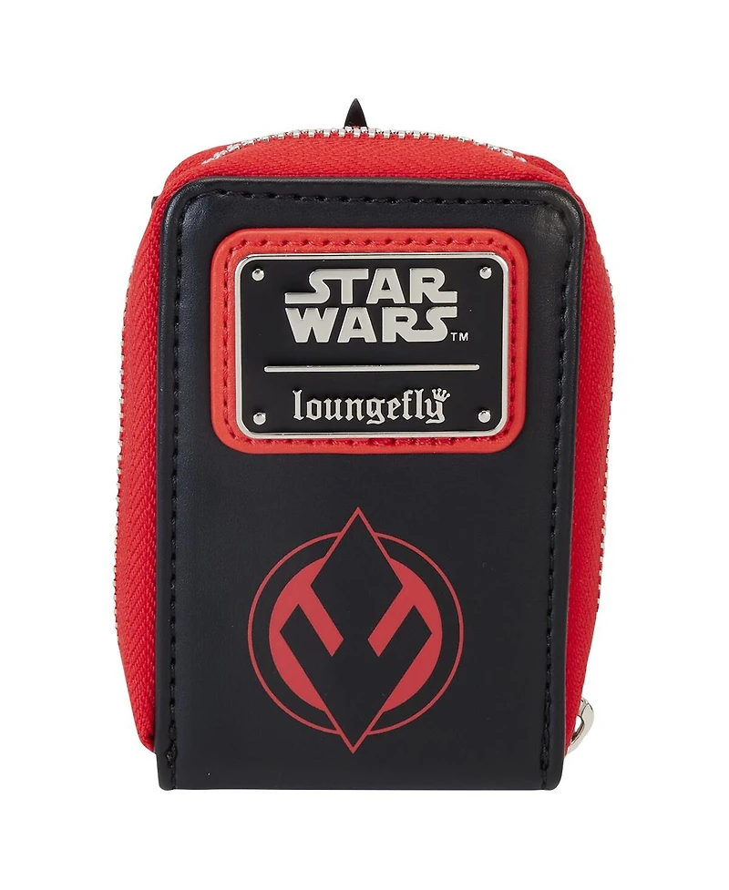 Loungefly Darth Maul Star Wars Phantom Menace 25th Anniversary Accordion Wallet