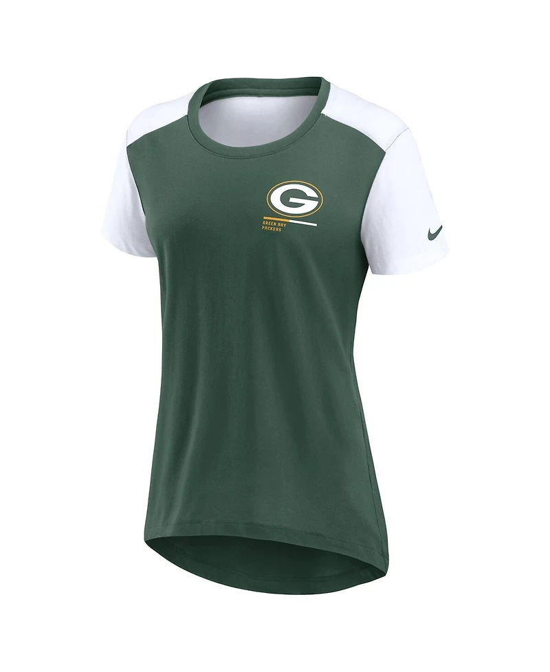Nike Women's Green Bay Packers Performance Fashion T-Shirt