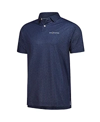 FootJoy Men's Navy The Players ProDry Bounce Print Stretch Pique Polo Shirt