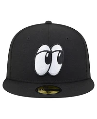New Era Men's Black Chattanooga Lookouts Authentic Collection 59FIFTY Hat