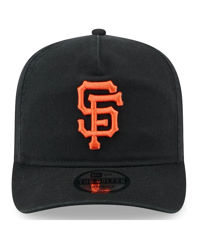 New Era Men's Black San Francisco Giants 2025 Jackie Robinson Day Golfer Adjustable Hat